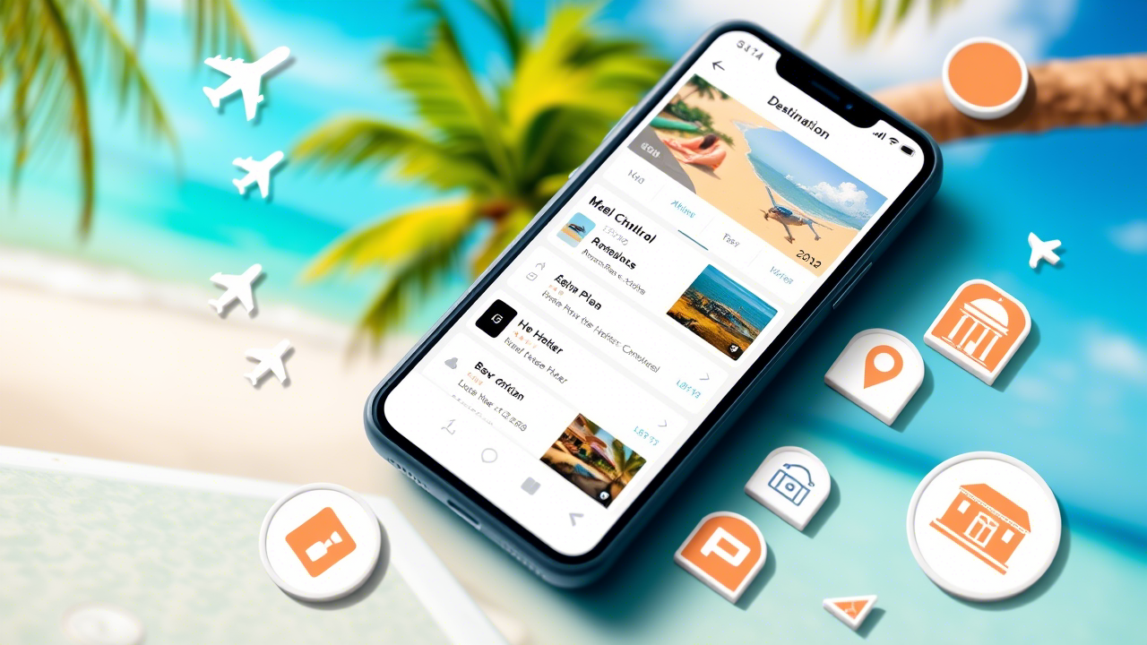 Aplicativos de IA para planejar viagens personalizadas.